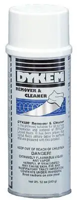 DYKEM 82038 DYKEM Remover & Cleaners, 16 oz Aerosol Can (12 Cans)
