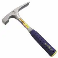 Estwing E3-20BLC 20 oz and 11" Steel Bricklayer or Mason's Hammer