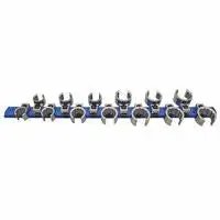 Martin Tools BC13KM 13 Piece Crowfoot Wrench Set, Metric, 3/8" Drive, 15 mm-27 mm