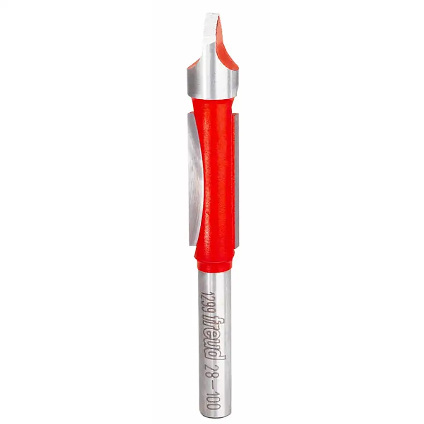 Freud Panel Pilot Router Bit - 3/8" Diameter, 1" Cut, 1/4" Shank