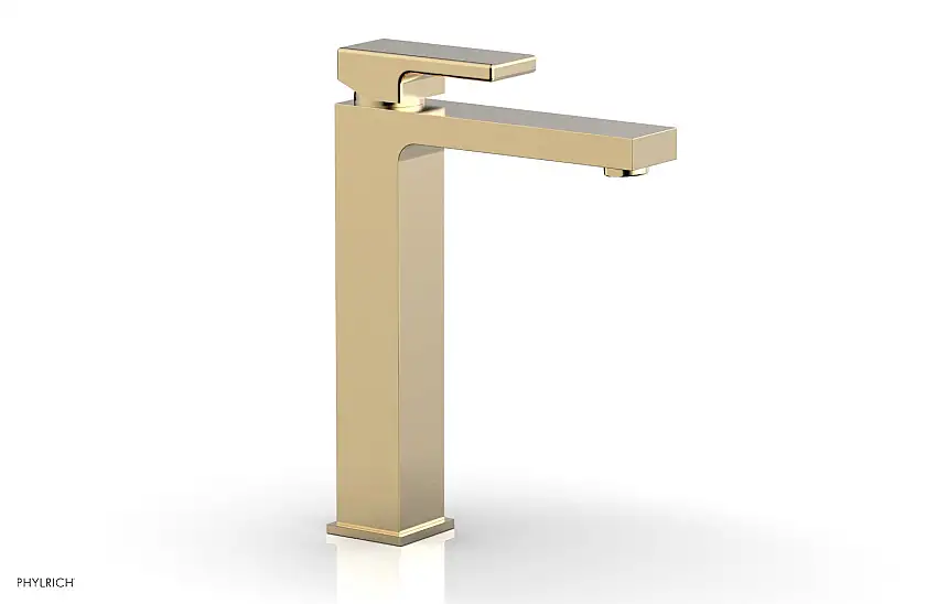 Phylrich MIX Single Hole Lavatory Faucet Tall Blade Handle
