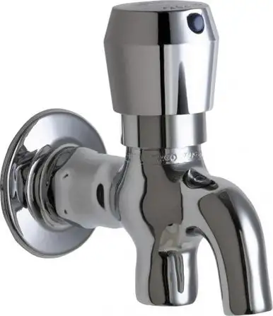 Chicago Faucets 324-665PSHABCP Single-Hole Wall-Mounted Glass Filler 0.25 GPC