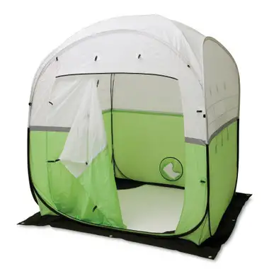 Allegro 9403-66 Economy Work Tent | 6'x 6'x7' Size | Hi-Viz green