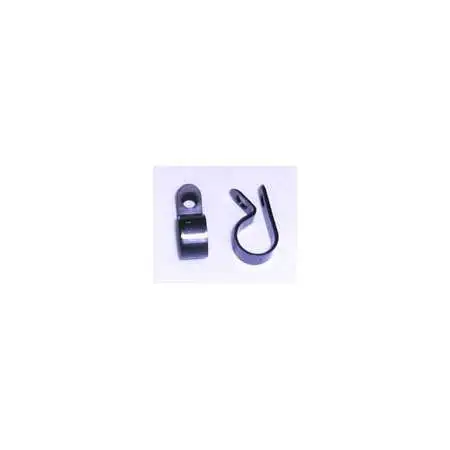 Haines Products 1/4 Inch Nylon Cable Clamp Black 100 Pack (35662)