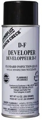 Dynaflux DF315-16 16 oz Aerosol Can of Visible Dye Penetrant Systems D