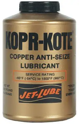 Jet-Lube 10004 High Temperature Anti-Seize & Gasket Compounds, 1 lb Ca