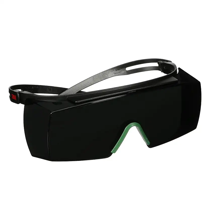 3M SecureFit 3700 Black Safety Glasses With Gray And Anti-Scratch Lens