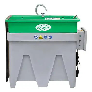 Walter Surface Technologies 55D600 Bio-Circle Maxi Manual Parts Washing Machine | 300 lbs Soak Load Capacity | 30 Gallon Max Tank Liquid Capacity