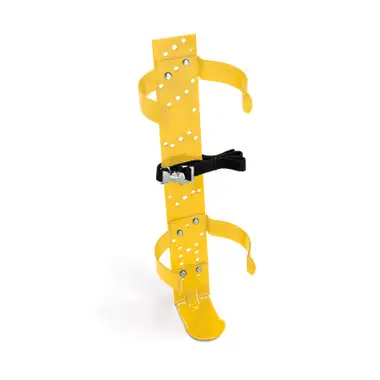 Allegro 4111-05 Deluxe SCBA Bracket with 5-1/4" Clip | Yellow