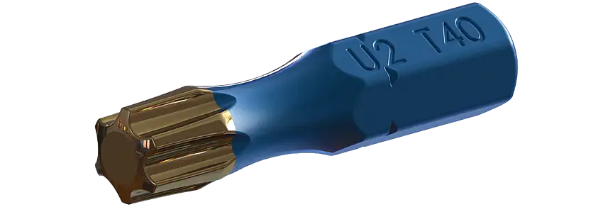 U2 #40 x 1" U BITS 25 PCS (B00240010W)
