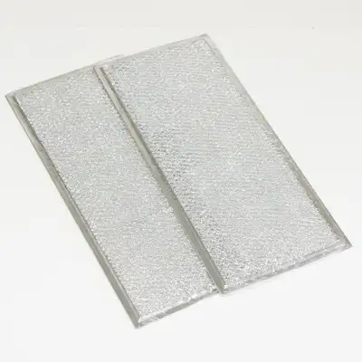 2 Pack WB06X10596 for GE Microwave Hood Aluminum Grease Filter Choice Parts