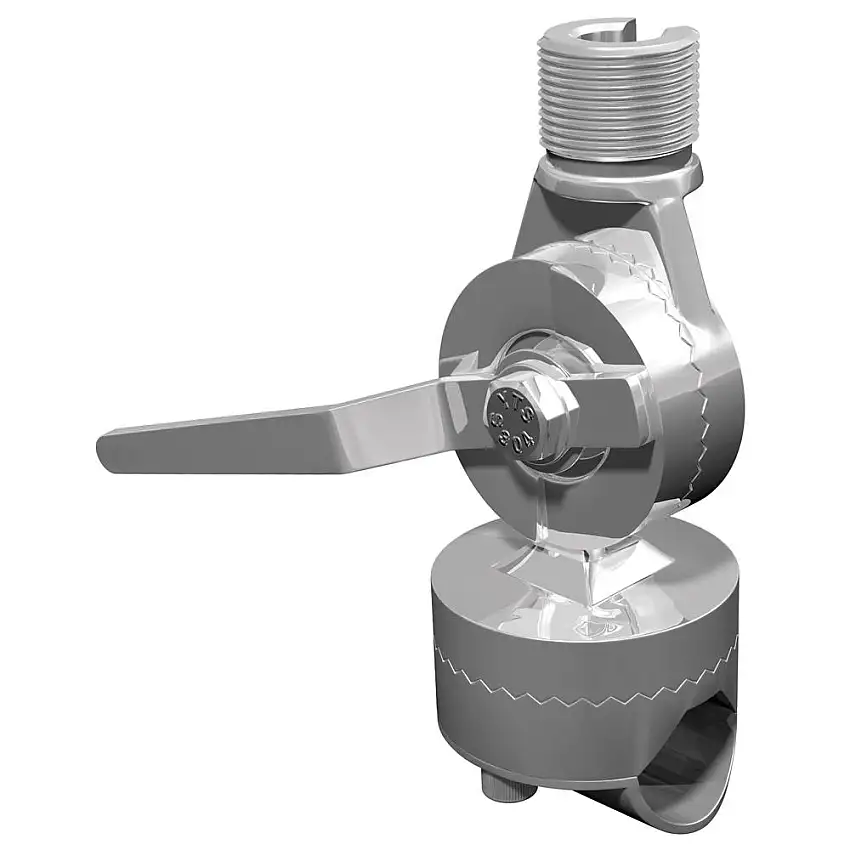 Shakespeare 4188-SL Rail Mount Ratchet Mount for 1" to 1.5" Rails (4188-SL)