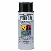 Krylon 425-A04402007 Industrial Work Day Enamel Paints, 16 oz Aerosol