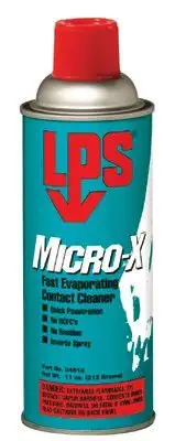LPS 04516 Micro-X Fast Evaporating Contact Cleaners, 11 oz Aerosol Can