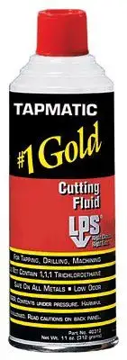LPS 40312 TapMatic #1 Gold Cutting Fluids, 11 wt oz Aerosol Can (12 Ca