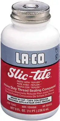 Markal 42029 Slic-Tite Paste Thread Sealants w/ PTFE, 1 pt Brush-In-Ca