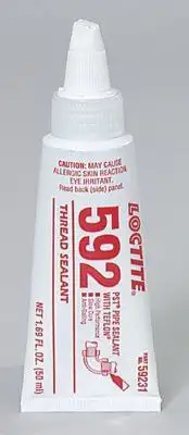 Loctite 59231 592 PST Thread Sealant, Slow Cure, 50 mL Tube, Opaque Wh