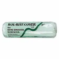 Linzer RR938-9 Rol-Rite Roller Covers, 9 in, 3/8 in Nap, Knit Fabric (