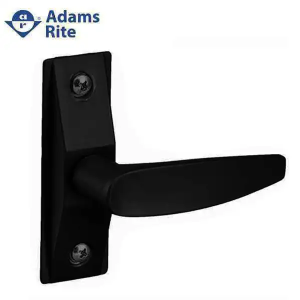 Adams Rite - 4560 - Deadlatch Handle - Lever - RH or RHR - Satin Black - for 4300/4500/4900 Deadlatches