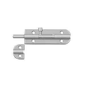 Round Stainless Steel Barrel Bolt by Deltana