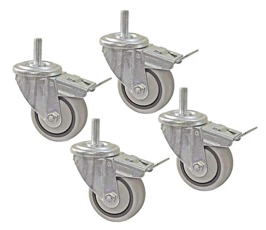 Kreg 3" Dual-Locking Caster Set - Set of 4 (PRS3090)