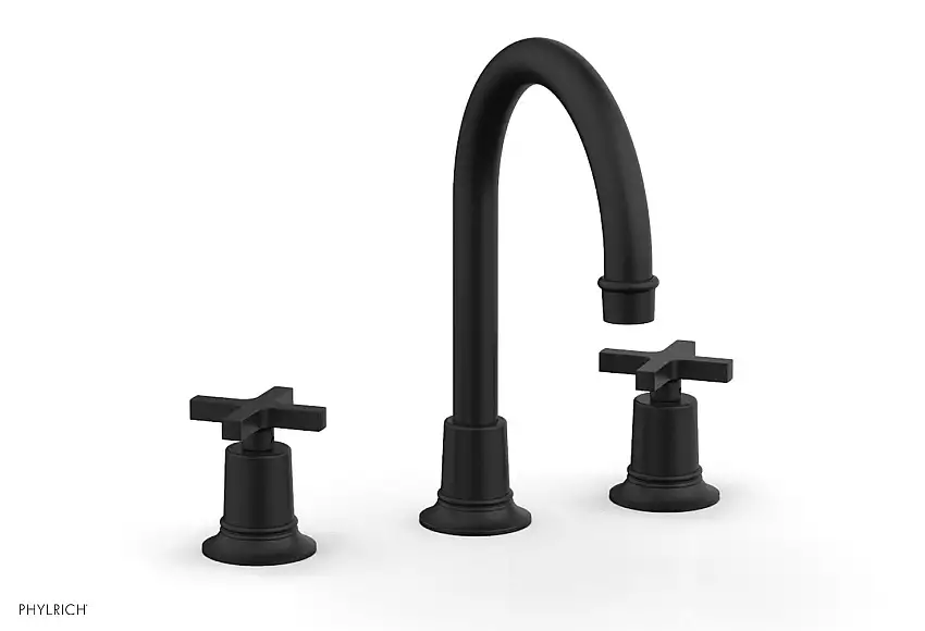 Phylrich HEX MODERN Widespread Faucet with Cross Handles 501-03
