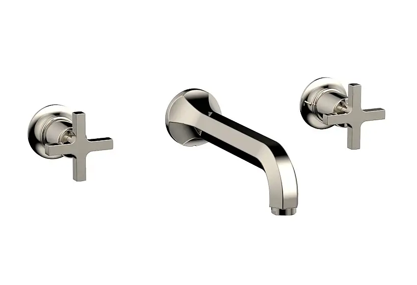 Phylrich HEX MODERN Wall Lavatory Set Cross Handles