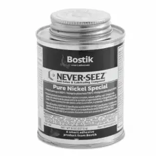 Never-Seez 30803818 Pure Nickel Special Compounds, 8 oz Brush Top Can