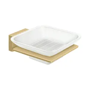 55D Series Frosted Glass Soap Dish by Deltana