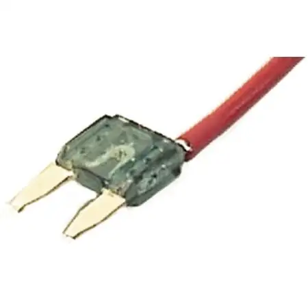 Accele Electronics 25-Amp Mini ATM Pigtail Fuse 12-Pack (5608PT)