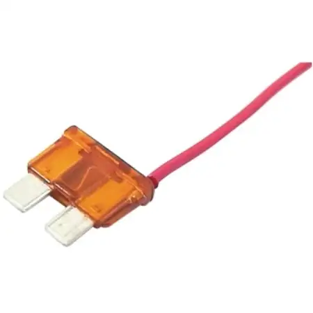 Accele Electronics 15-Amp ATC Pigtail Fuse 12-Pack (5715PT)