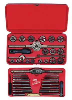 Irwin Hanson 26317 41-pc Metric Tap & Hex Die Set
