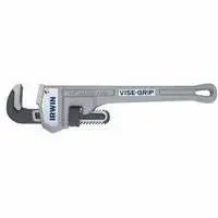 Irwin Vise-Grip 2074124 IRWIN Cast Aluminum Pipe Wrench, 14" Long, 2" Capacity
