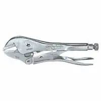 Irwin Vise-Grip 302L3 Straight Jaw Locking Pliers, Straight Jaw Opens to 1 1/8 in, 7 in Long