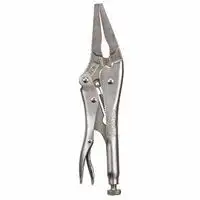 Irwin Vise-Grip 1502L3 Long Nose Locking Pliers, Jaw Opens to 2 7/8 in, 9 in Long