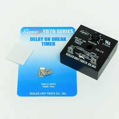 TD73 SUPCO Delay On Break Time Delays Timer