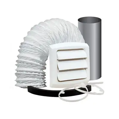 EXWTZW ProVent Bathroom Fan Vent Exhaust Hood Vinyl Duct Dundas Jafine