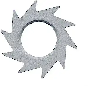 CS Unitec 37426 1/8" Cutting Teeth Set | Claw Cutter | Diagonal Teeth | Set of 16