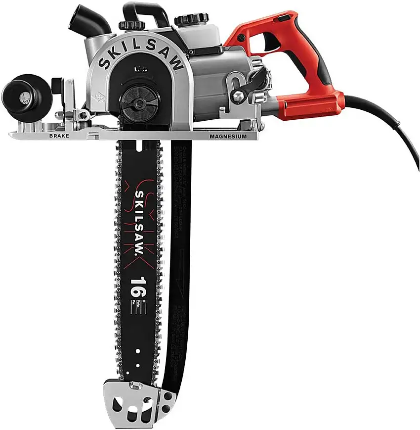 Skilsaw 16" Worm Drive Sawsquatch Carpentry Chainsaw (SPT55-11)