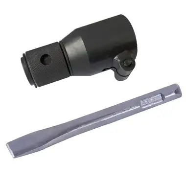 CS Unitec 446.713 3BPG Chisel Attachment Kit with Integrated Vacuum Shroud | For Needle Scaler