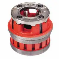Ridgid 37395 12R 3/4" - 14 NPT Manual Threading/Pipe and Bolt Die Heads Complete w/Dies