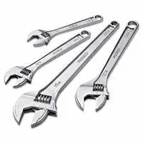 Ridgid 86912 Adjustable Wrenches, 10 in Long, 1 1/8 in Opening, Cobalt Plated