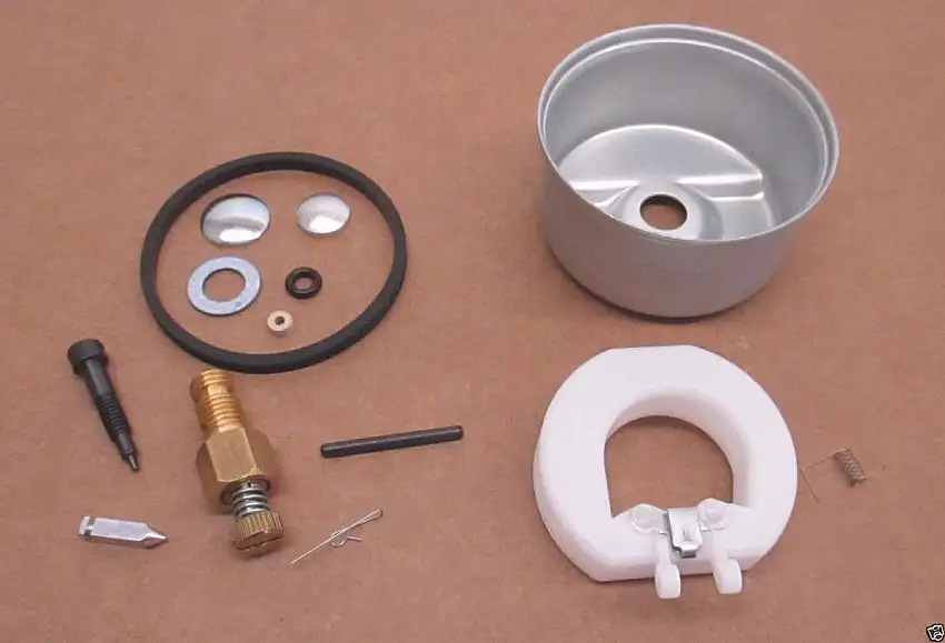 Genuine Tecumseh 632347 Carburetor Repair Kit 631700 Bowl 632019A Float OEM