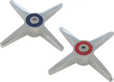 Chicago Faucets 633-PRJKCP 3" Cross Handle