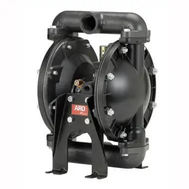 ARO 666112-8EB-C Pro Series Diaphragm Pump | 1" Metallic | 35 (GPM) Max Flow | Santoprene Ball Material