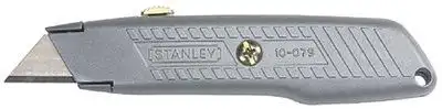 Stanley 10-079 Interlock Retractable Utility Knives, 9", Retractable Steel Blade, Metal, Silver