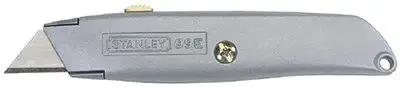 Stanley 10-099 Classic 99 Retractable Utility Knives, 8.1 in, Steel Blade, Die-Cast Metal, Gray