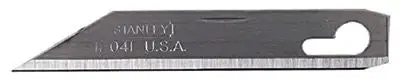 Stanley 11-041 Utility Pocket Knife Blades, 2 9/16 in, Stainless Steel, 1 per card