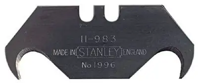 Stanley 11-984 Large Hook Blades, 1 7/8 in, Steel, 100 per box