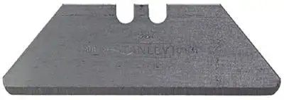 Stanley 11-988 Round Point Utility Blades, 1 7/8 in, Steel, 100 per dispenser